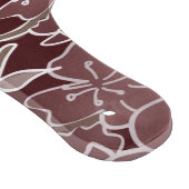 Planche À Découper Bourgogne Cerisier Fleur de Fleur Personnalisé Ann (Coin)