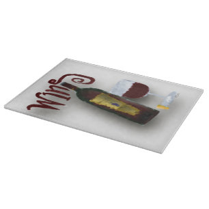 Planche À Découper Bouteille à vin