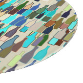 Planche À Découper Bouteilles de vin, couleur multi, arrière - plan (Coin)