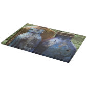 Planche À Découper Bouteilles vintages (Coin)