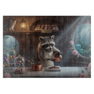 Planche À Découper Boutique de Chocolat Fantaisiste en Diorama avec R