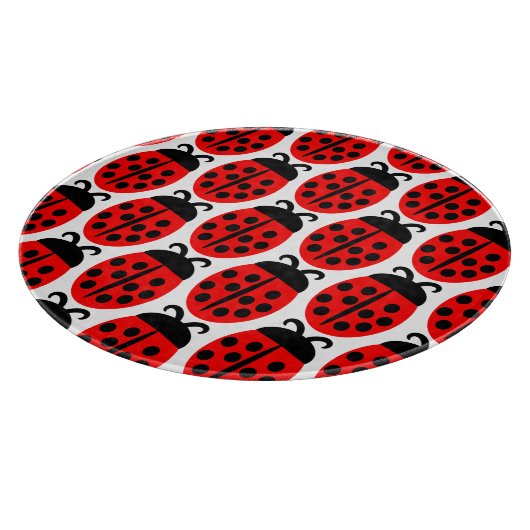 Planche À Découper Bouton rouge mignon (Coin)