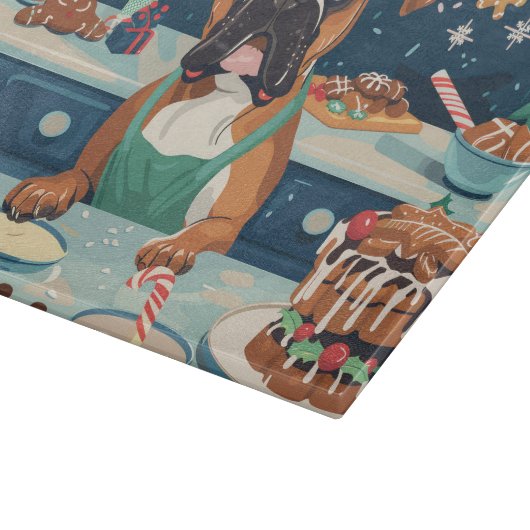 Planche À Découper Boxer Gîtes : Noël festif (Coin)