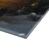 Planche À Découper Boxer Snowy Sleigh Décor de Noël (Coin)