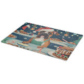 Planche À Découper Boxer Vacances de Noël : Noël Festif (Coin)