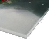 Planche À Découper Boxeur Noël neige hiver (Coin)