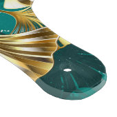 Planche À Découper Branche avec Feuilles d'or Ginko Biloba (Coin)