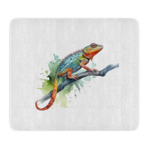 Planche À Découper Branche de Couleurs : Art Caméléon