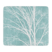 Planche À Découper Branches de l'arbre blanc (Devant)