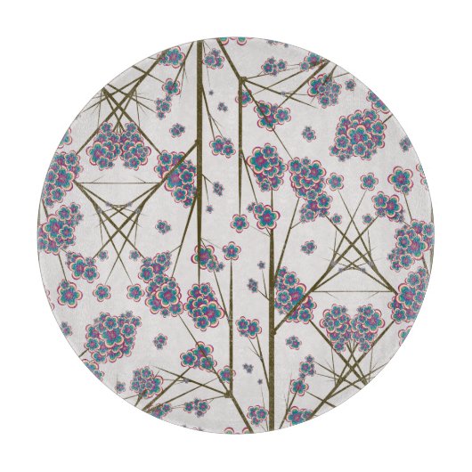 Planche À Découper Branches particulières Plaques de coupe en verre (Devant)