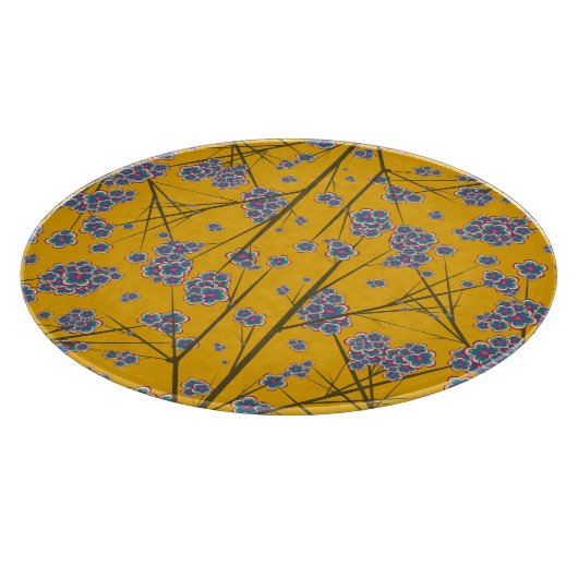 Planche À Découper Branches particulières Plaques de coupe en verre (Coin)