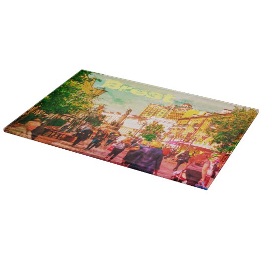 Planche À Découper Brest Biélorussie Architecture Ville (Coin)