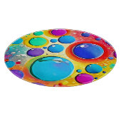 Planche À Découper Bright Circle Pop Art (Coin)