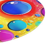 Planche À Découper Bright Circle Pop Art (Coin)