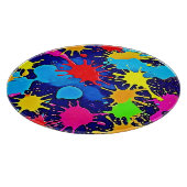 Planche À Découper Bright Color Splatter (Coin)