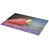 Planche À Découper "Bright Strawberry" jolie photo. Commandez dès mai (Coin)