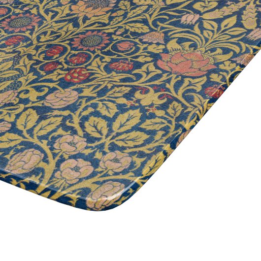 Planche À Découper Bright Violet and Columbine (par William Morris) (Coin)