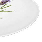 Planche À Découper Brin simple d'herbe de lavande en fleurs de (Coin)