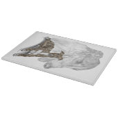 Planche À Découper Brindle Greyhound Chig Art (Coin)
