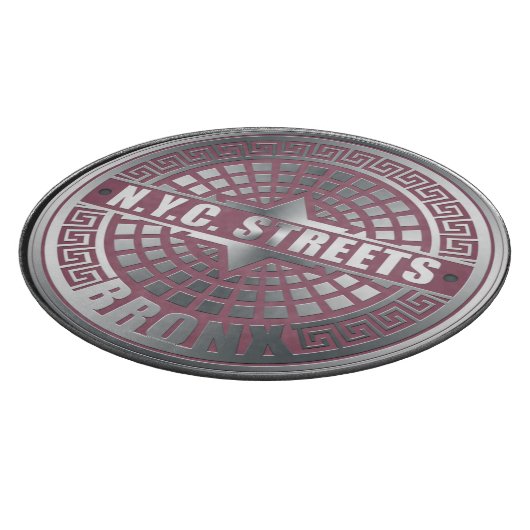 Planche À Découper Bronx de couverture de trou (Coin)