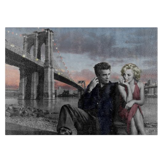 Planche À Découper Brooklyn B&W (Devant)