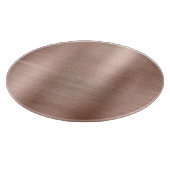 Planche À Découper Brossé Faux Rose Or Metallic (Coin)