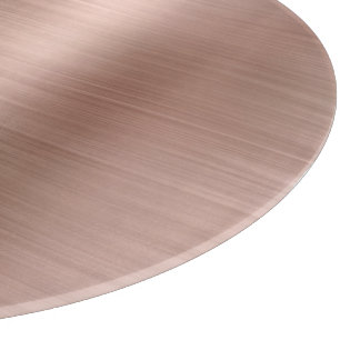 Planche À Découper Brossé Faux Rose Or Metallic