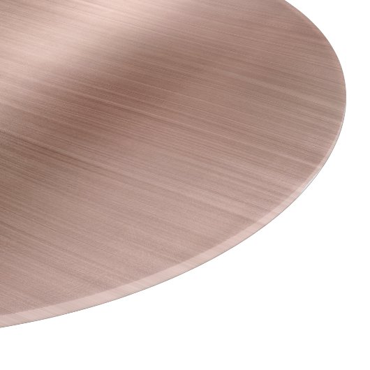 Planche À Découper Brossé Faux Rose Or Metallic (Coin)