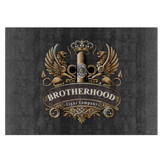 Planche À Découper Brotherhood Cigar Company  (Devant)