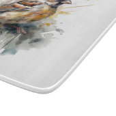 Planche À Découper Bruant rustique, personnalisé (Coin)