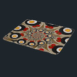 Planche À Découper Brunch Fractal Art Drôle Nourriture, Tomates, Oeuf<br><div class="desc">Des casseroles amusantes et plus encore. Conception pour votre planche à découper et plus encore.</div>