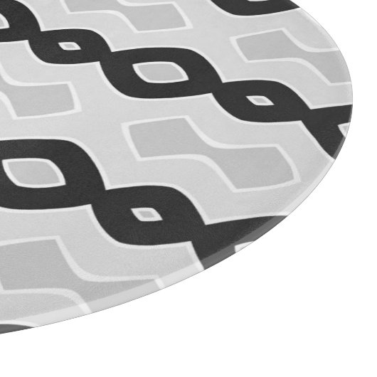 Planche À Découper Bubbly Wave nuances de Motif gris (Coin)