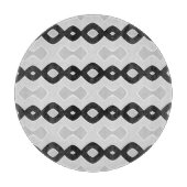 Planche À Découper Bubbly Wave nuances de Motif gris (Devant)