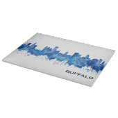 Planche À Découper Buffalo New York Skyline Blue (Coin)