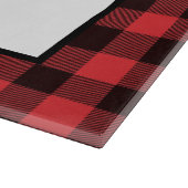 Planche À Découper Buffalo Plaid and Pine Holiday (Coin)