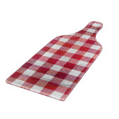 Planche À Découper Buffalo plaid rouge et blanc (Coin)