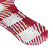 Planche À Découper Buffalo plaid rouge et blanc (Coin)