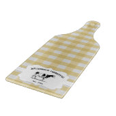 Planche À Découper Buffle jaune Plaid Farm Cow Cutboard (Coin)