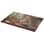 Planche À Découper Bull Terrier Cooking in Kitchen (Coin)