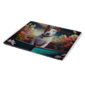 Planche À Découper Bull Terrier sur une pagaie : une aventure Pittore (Coin)