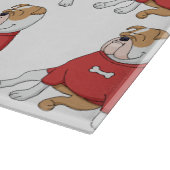 Planche À Découper bulldog chillin en dessin animé (Coin)