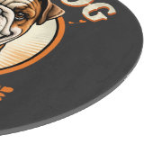 Planche À Découper bulldog dad – cute vintage bulldog father’s day (Coin)