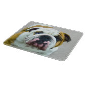 Planche À Découper Bulldog Painting - Joli art original chien (Coin)
