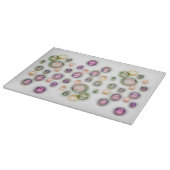 Planche à découper - Bulles dans les teintes Paste (Coin)