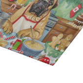 Planche À Découper Bullmastiff Fête Baking : Noël festif (Coin)