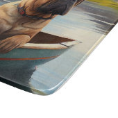 Planche À Découper Bullmastiff sur une pagaie : une aventure Pittores (Coin)