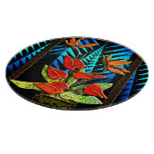 Planche À Découper Bureau de charcuterie du bouquet de Noël hawien (Coin)