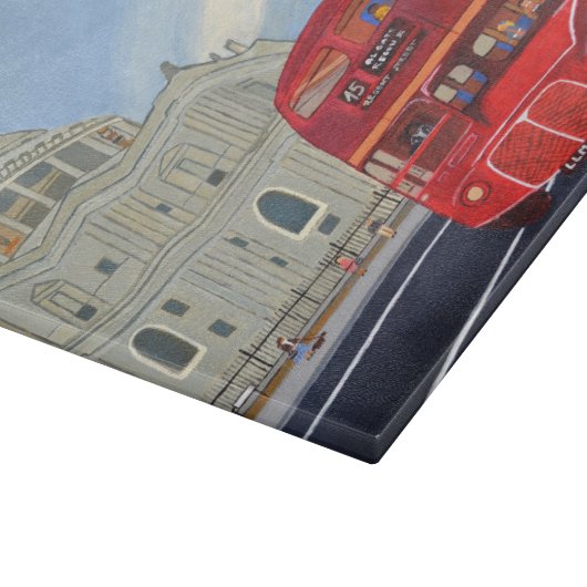 Planche À Découper Bureau de coupure de bus de Londres (Coin)
