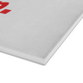 Planche À Découper Burger & Fries & Tomato Ketchup. (Coin)