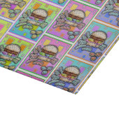 Planche À Découper BURGER POP ART (Hamburger) (Coin)